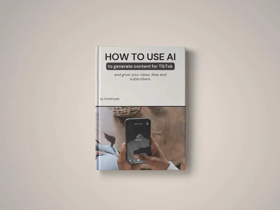 How to use AI to Generate Content for TiKTok. Free eBook